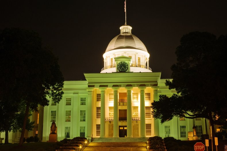 Alabama state capitol building Montgomery