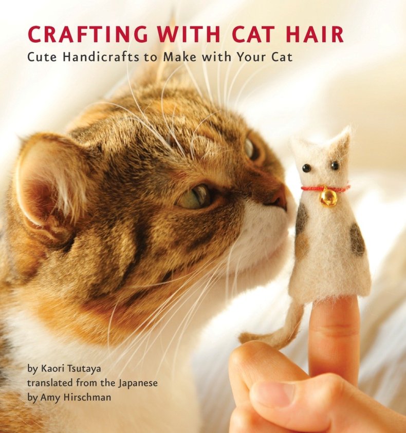perfect white elephant gift cat hair crafts