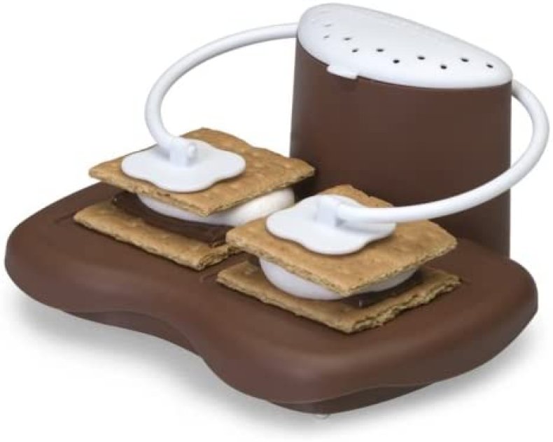 perfect white elephant gift smores maker