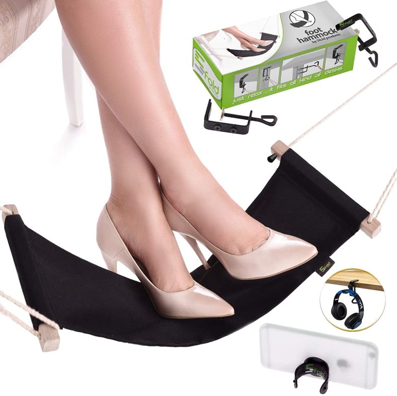 perfect white elephant gift foot hammock
