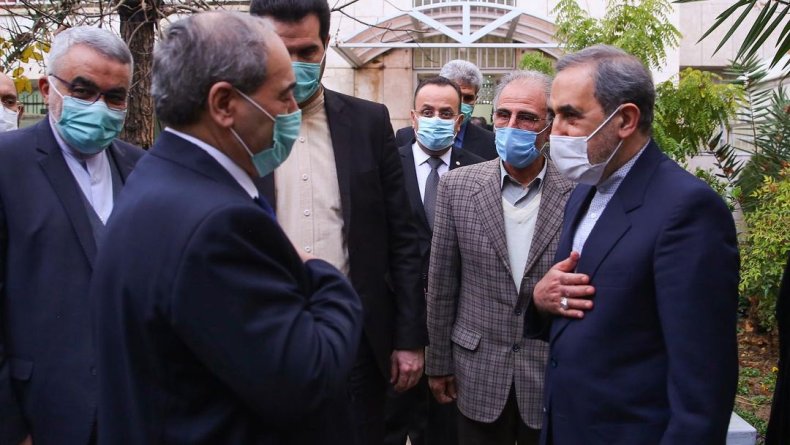 iran, velayati, syria, mekdadi, meeting