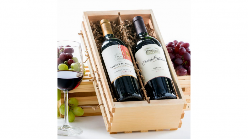 2-Bottle Wine Crate