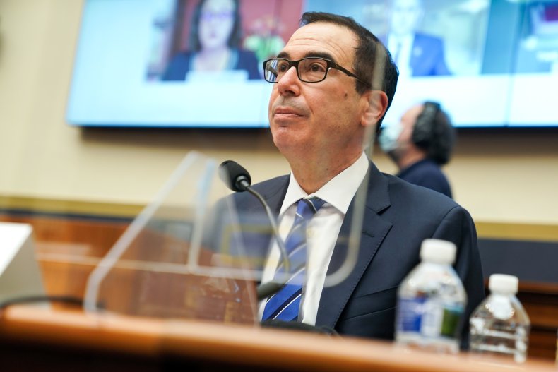 Treasury Secretary Steven Mnuchin in Washington D.C.