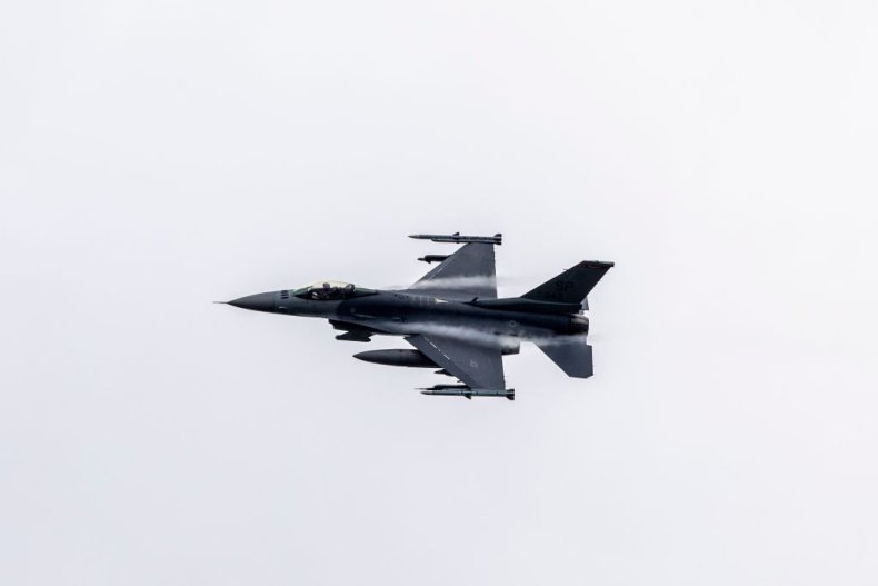 F-16 fighter aircraft