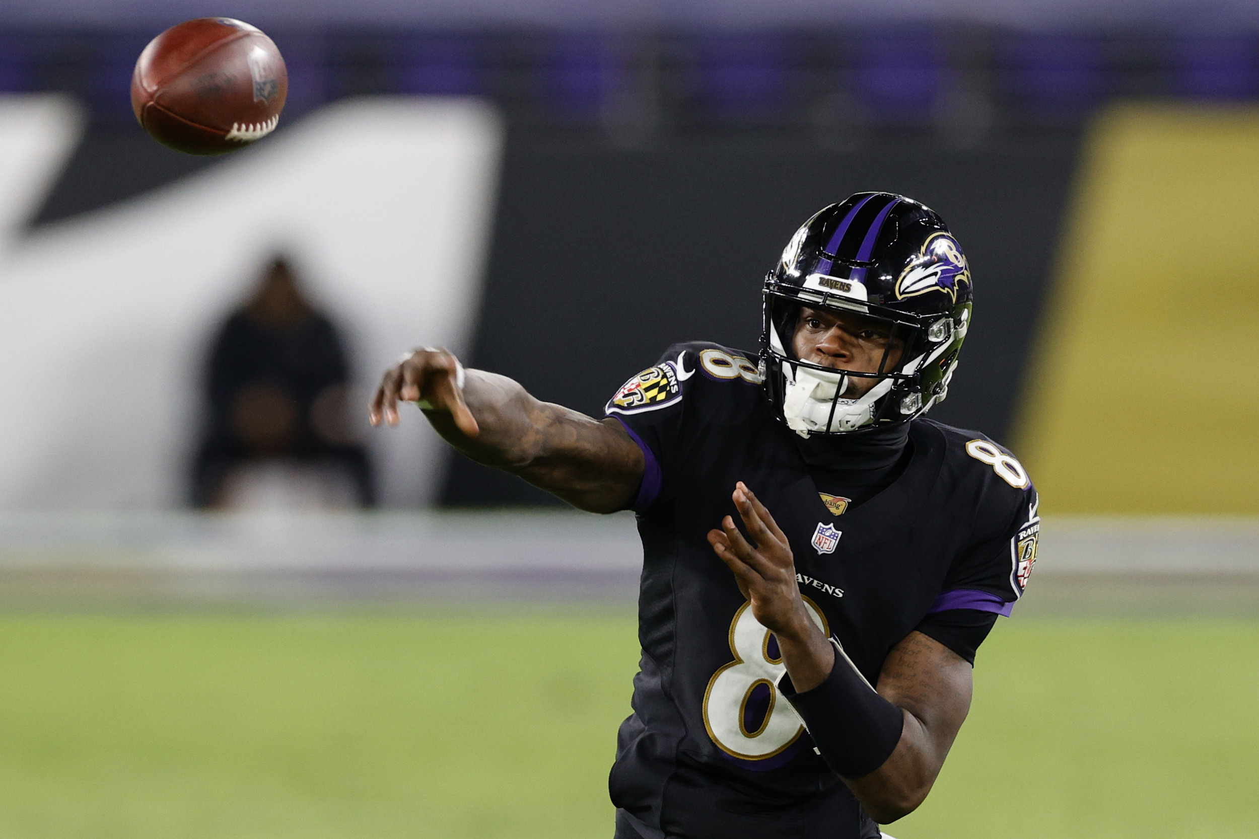 Lamar Jackson Sets New NFL Record in First Ravens Game Since