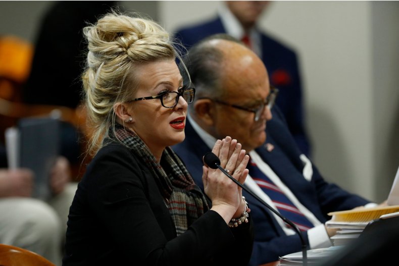 Melissa Carone Testifies About Alleged Voter Fraud