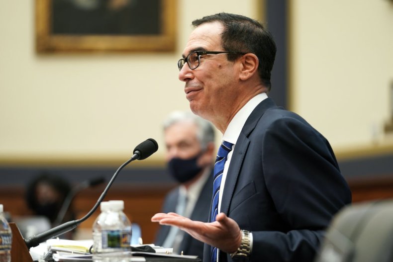 Steven Mnuchin is currently negotiating another bill.