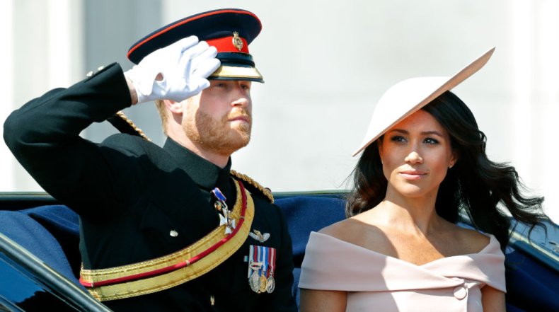 Prince Harry, Meghan Markle, Trooping the Color