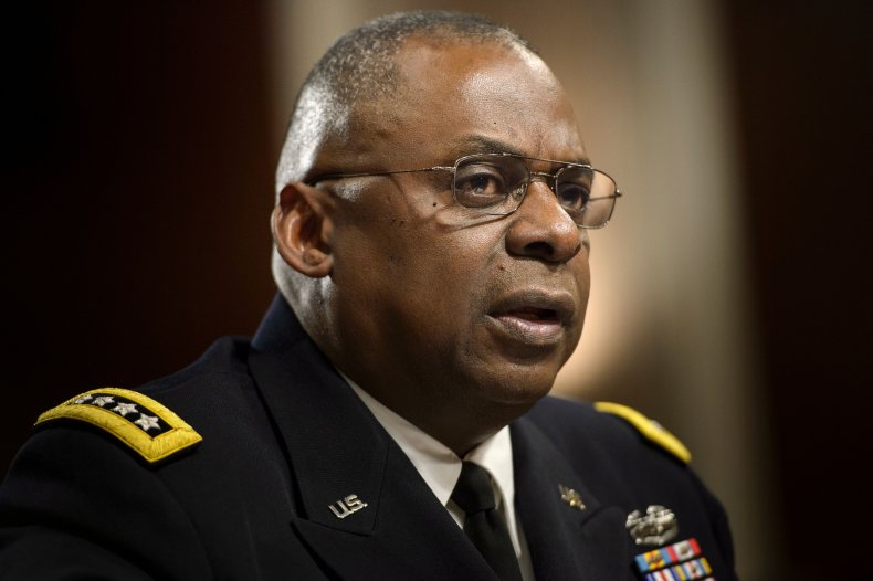 Lloyd Austin Speaks At Senate Committee Hearing