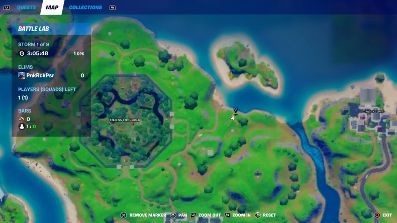 fortnite floating rings location 3