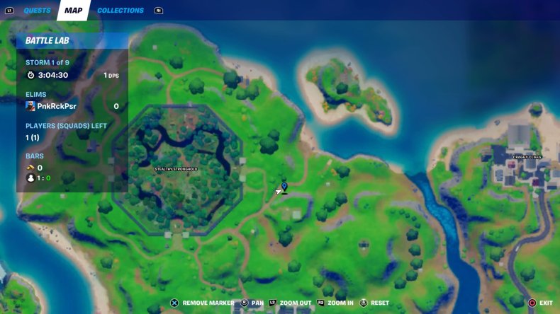 fortnite floating rings location 2