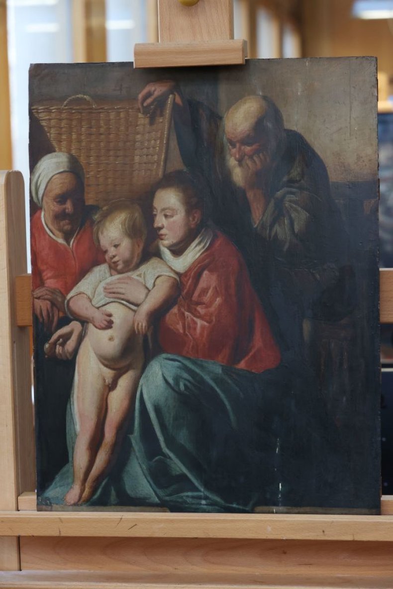 Jacques Jordaens' 'Holy Family'
