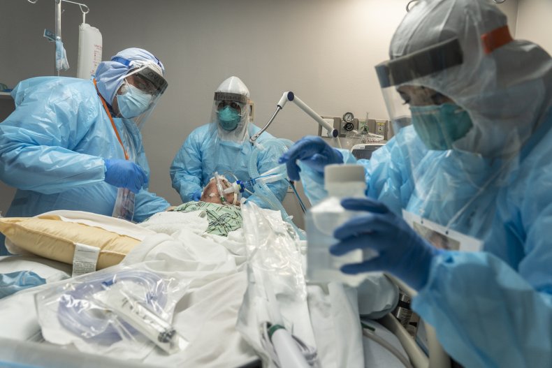 COVID-19 patient Houston hospital Thanksgiving 2020