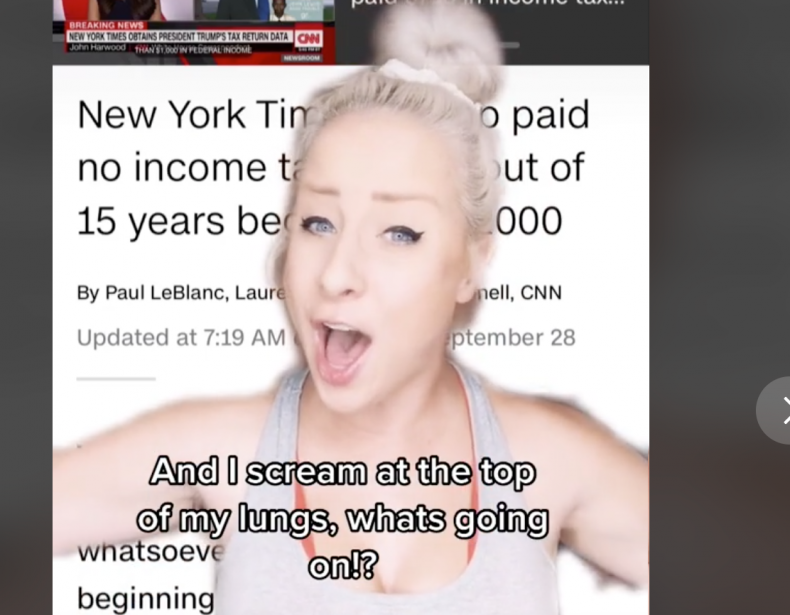 Emily Senn TikTok Screenshot News