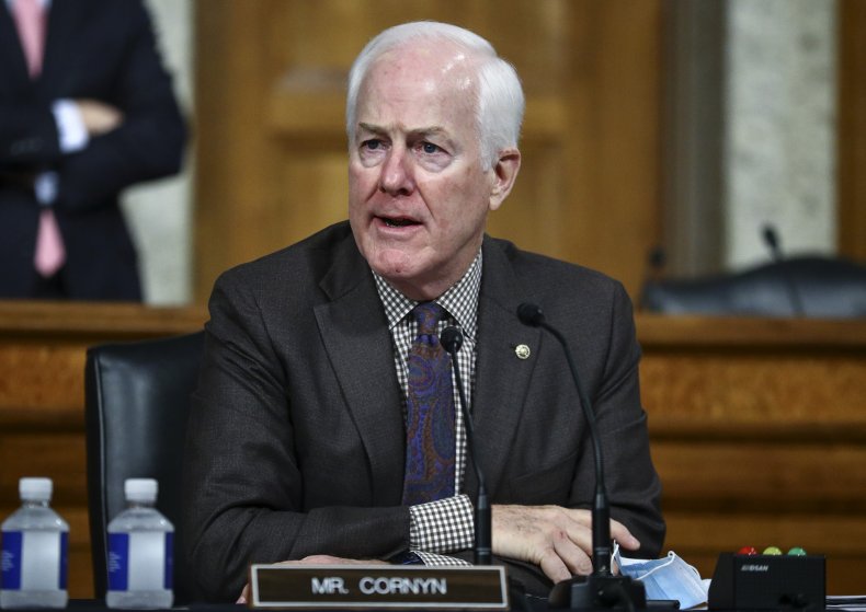 John Cornyn Texas election lawsuit criticism Paxton