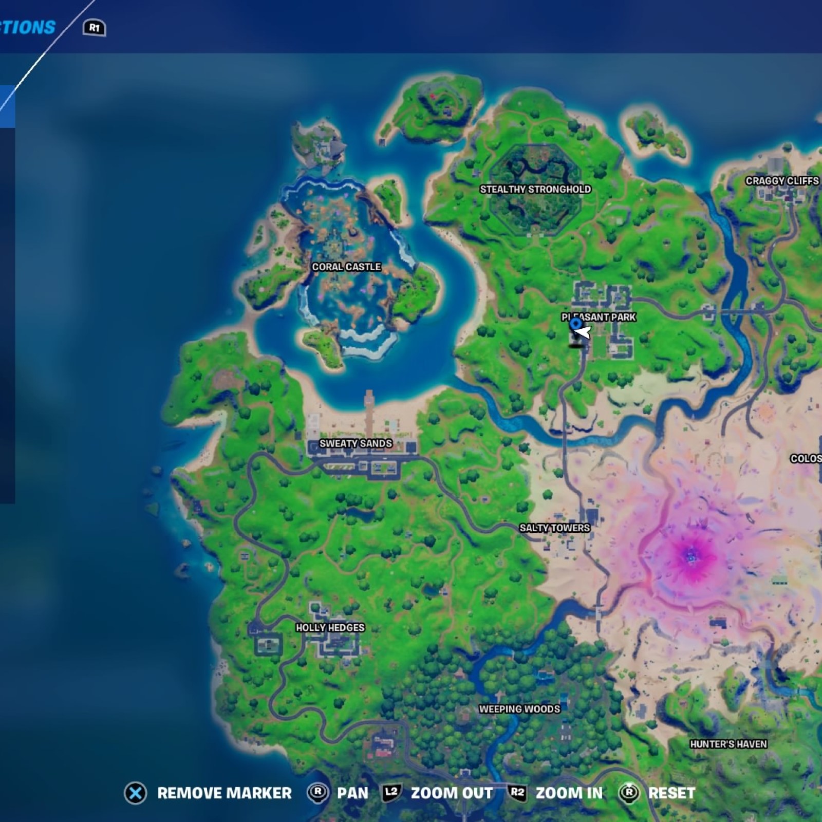 Fortnite Find Clues In Pleasant Park Holly Hedges And Lazy Lake Locations Fortnite Location Of The S West Of Pleasant Park Fortnite Location Of The S West Of Pleasant Park Fortnite Find Clues In Pleasant Park Holly Hedges And Lazy Lake Locations