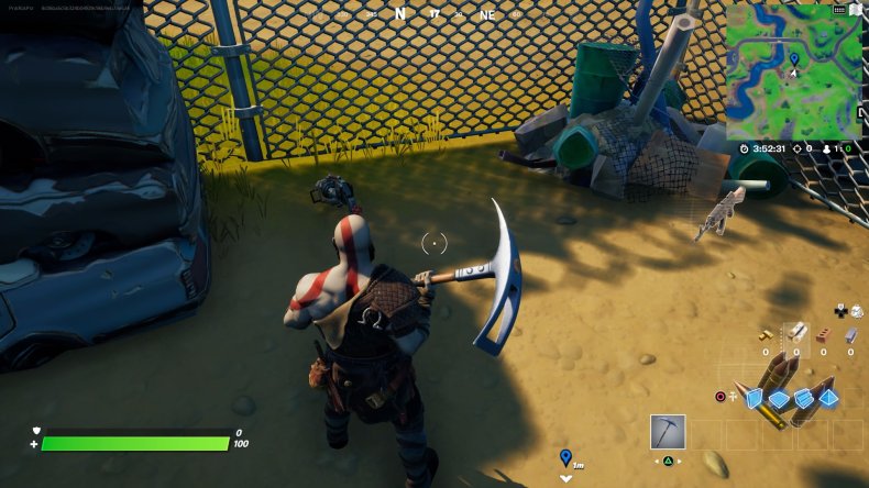 fortnite car part location 1 gameplay