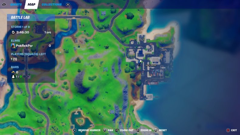 fortnite car part location 3 map