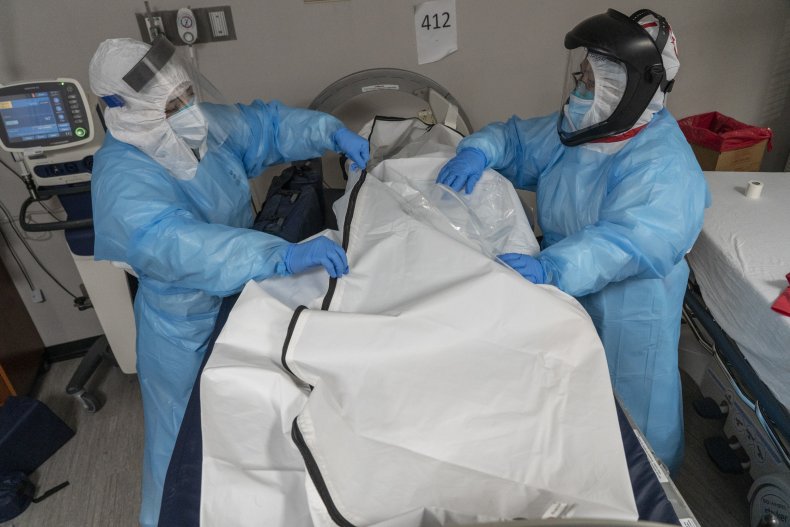 Houston Texas hospital COVID-19 morte dicembre 2020