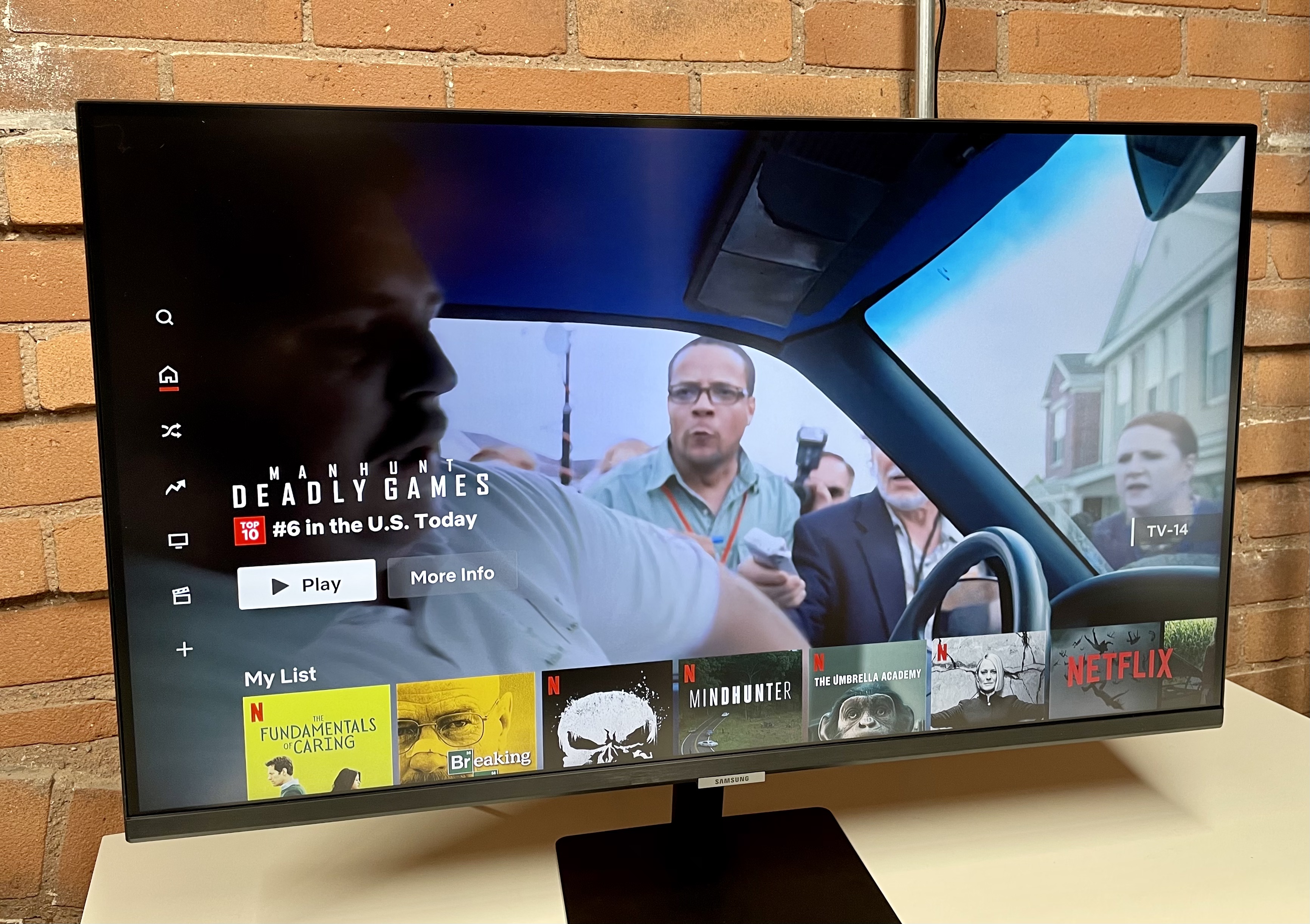 Samsung M7 Smart Betriebssystem mit Netflix