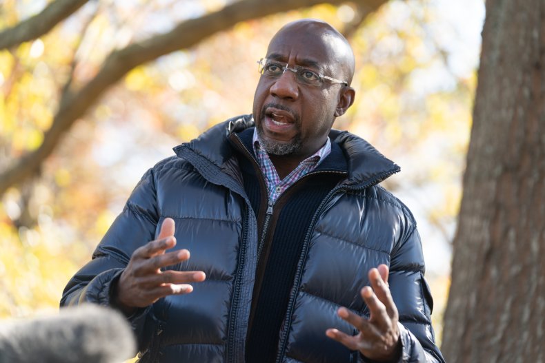 raphael warnock kelly loeffler election polls