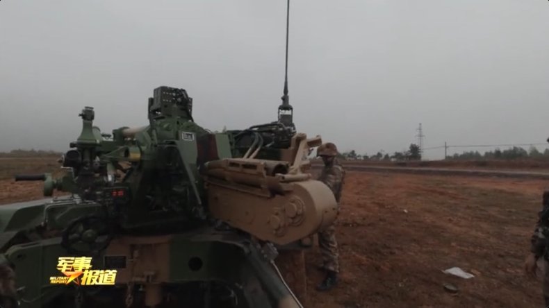 PLA Unveils New Assault Vehicle-Mounted Howitzer