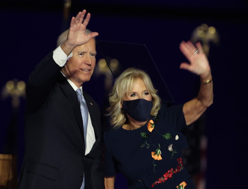 Joe Biden and Jill Biden in Delaware