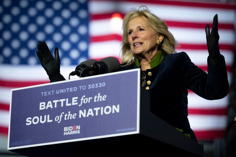 Dr. Jill Biden, 2020 Election, Joe Biden