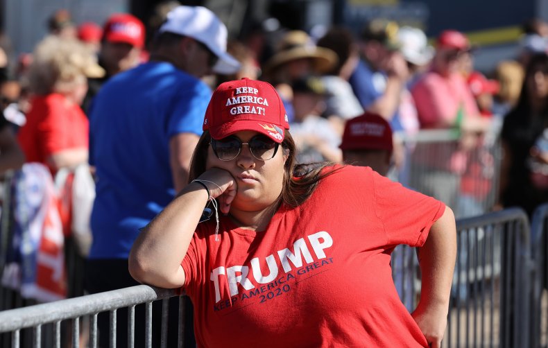 trump supporter face election results