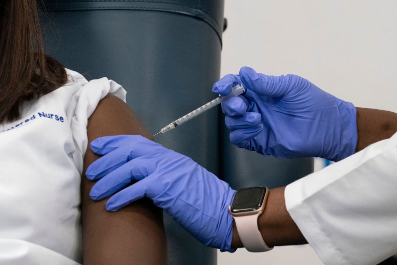 COVID-19 vaccine in Queens, NYC, December 2020