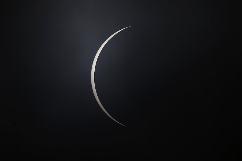 Sliver of sun