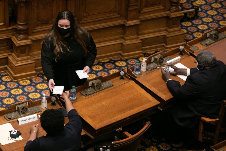 georgia electors meet to vote 2020 election