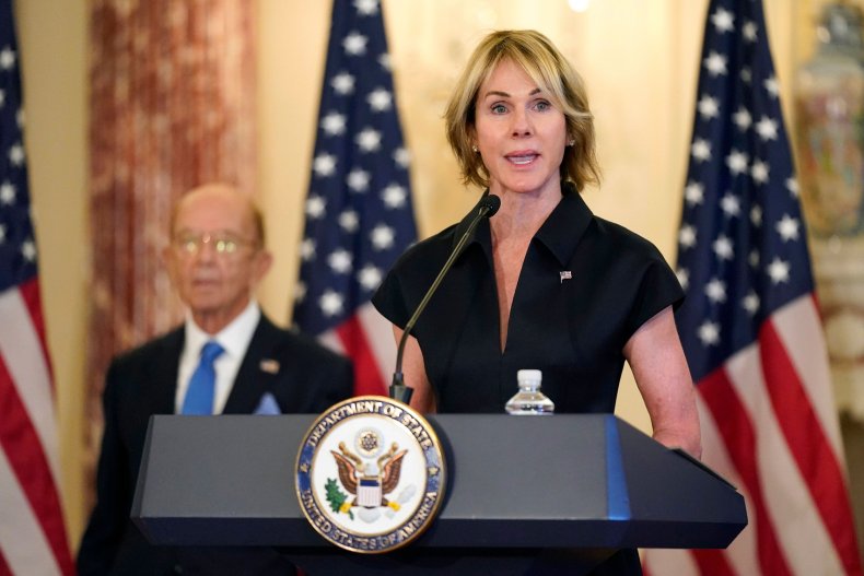 Ambassador Kelly Craft Speaks At State Department