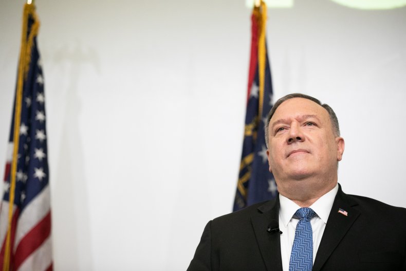 Pompeo speaks on China at Georgia Tech