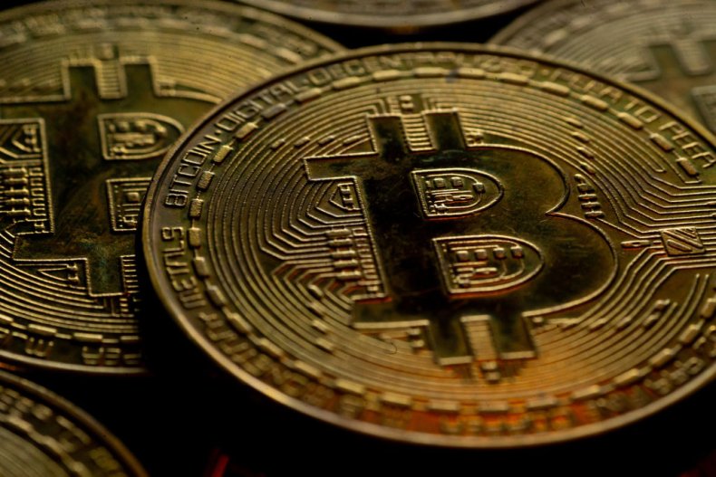 A visual representation of Bitcoin crytocurrency