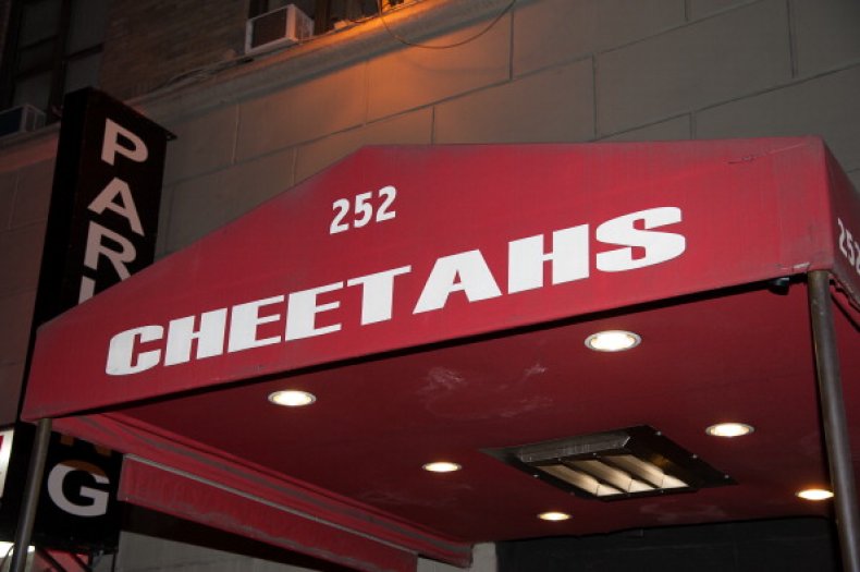 Charlie Sheen VIP Room At Cheetahs Gentlemen's
