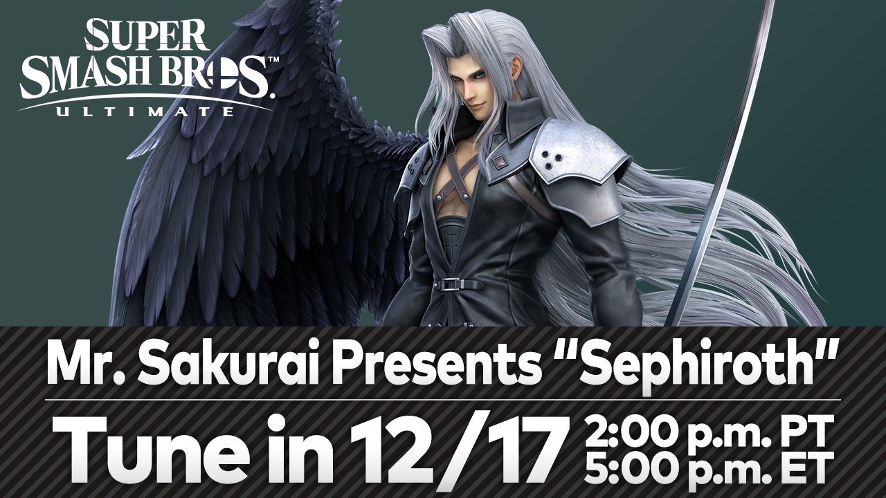 Sephiroth 'Smash Ultimate' Stream Start Time, Release Date and How to