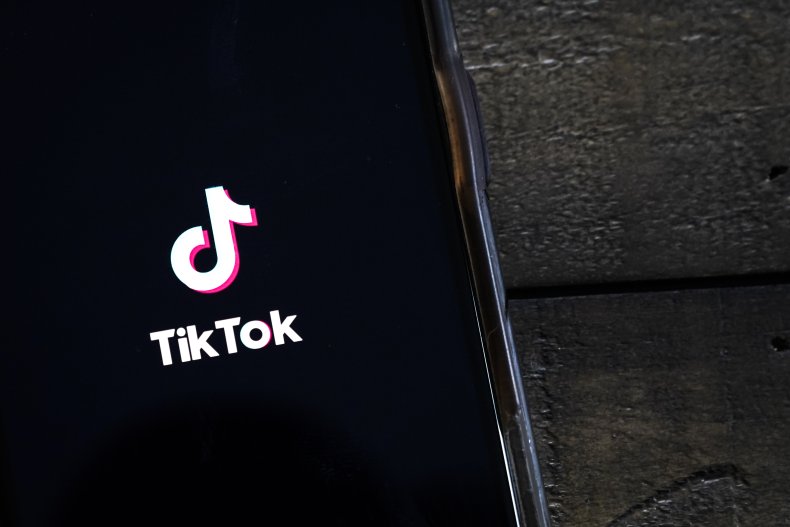 TikTok App Smart Phone Screen