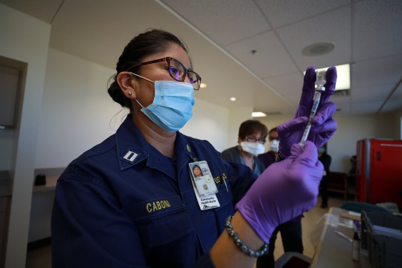 New Mexico COVID-19 vaccine staff December 2020