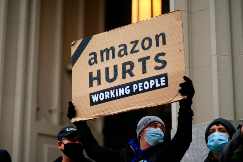 Amazon workers
