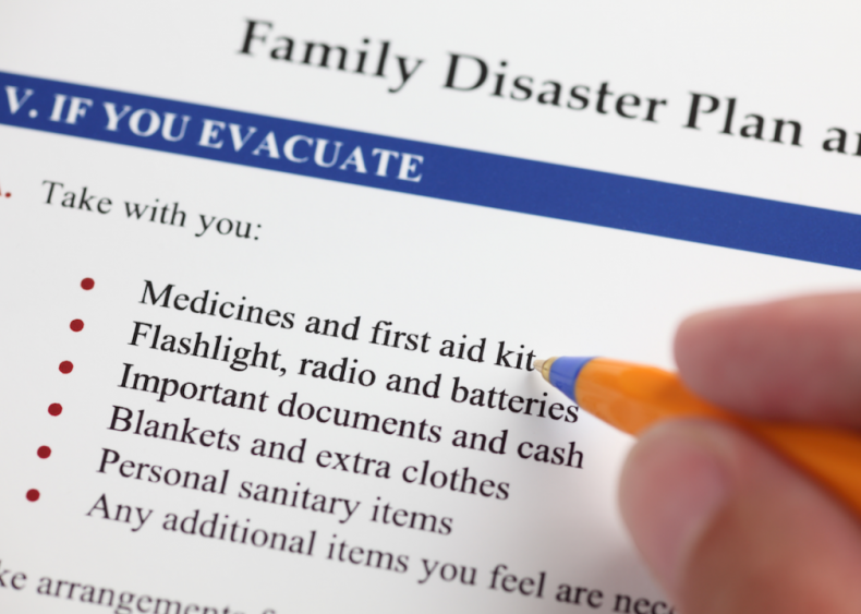 #1. Make an emergency plan with your family
