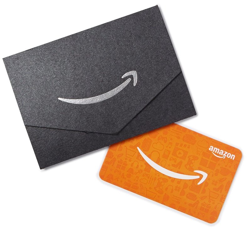 Most Wished for Amazon gift card