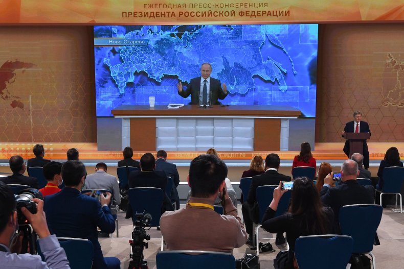 Russian President Vladimir Putin