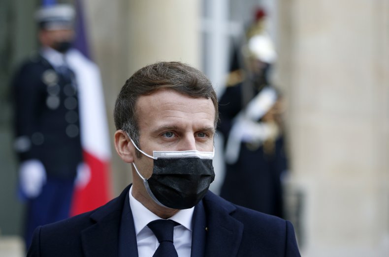 Macron in Paris before COVID diagnosis confirmed