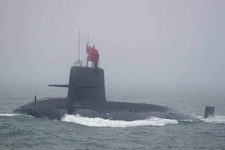 China submarine PLA Navy investment parade threat