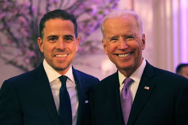 Hunter Biden and President-elect Joe Biden