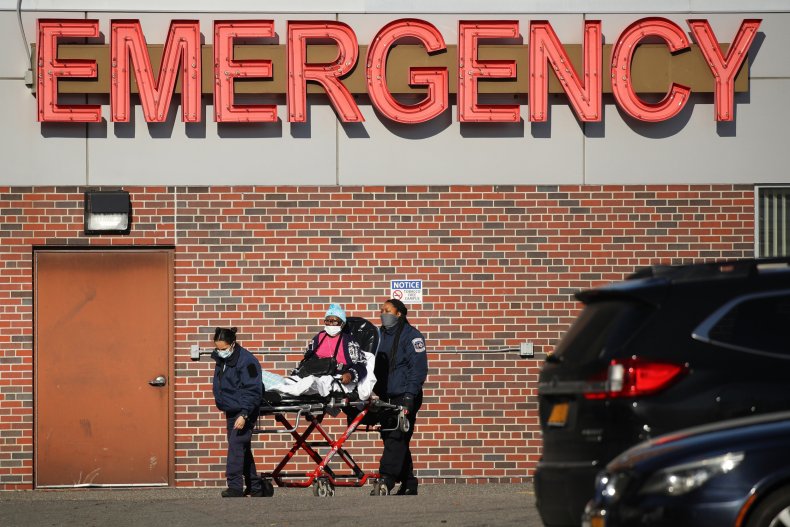 Brooklyn NYC hospital patient December 2020