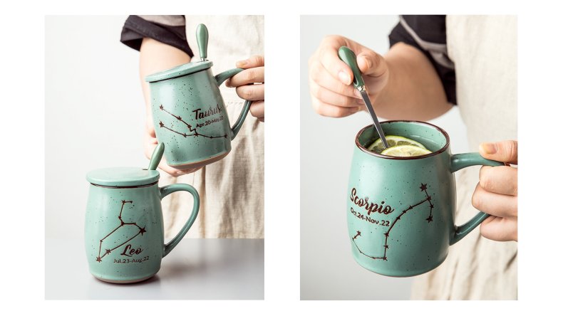 Apollo Box Zodiac Mugs