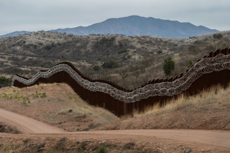 U.S.-Mexico border in Arizona