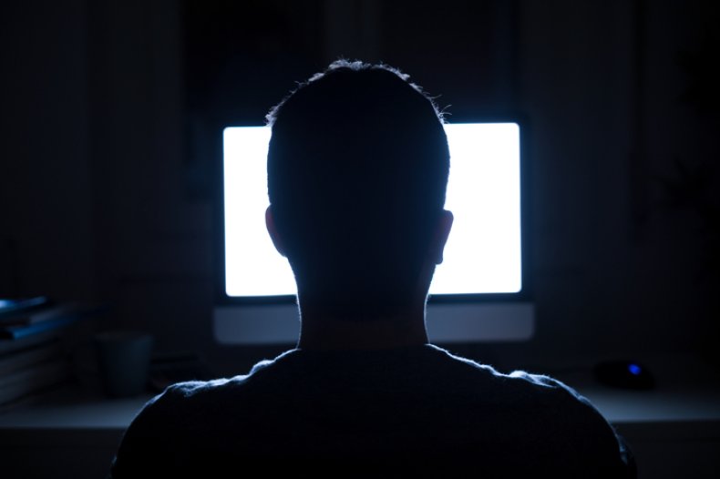 Stock: Person at Computer